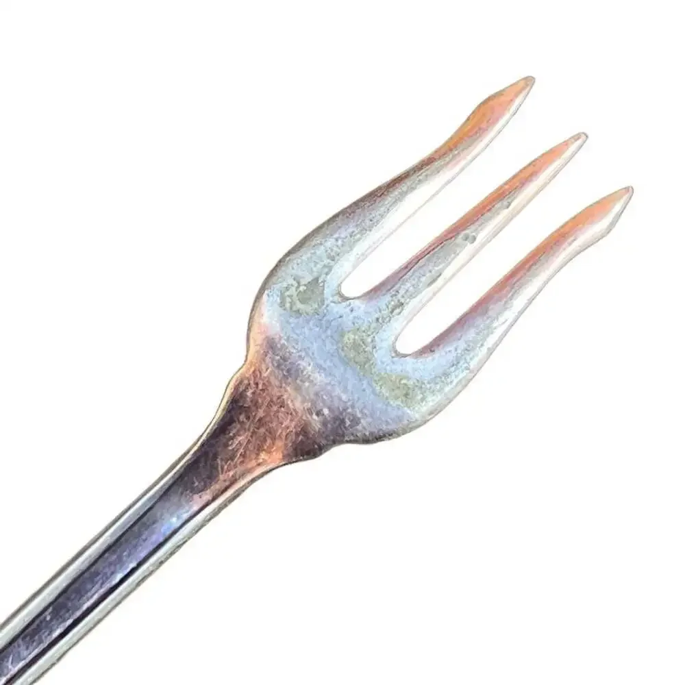 Fairfield Plate Silver Plated Floral Cocktail Fork